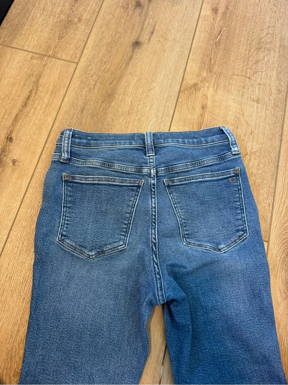 MADEWELL 10” HIGH RISE SKINNY CROP JEANS SIZE 25